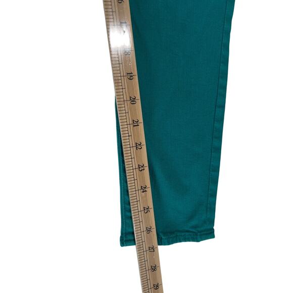 AG Adriano Goldschmied The Stevie Ankle Slim Straight Leg Women's Size 25R Teal - Picture 12 of 13